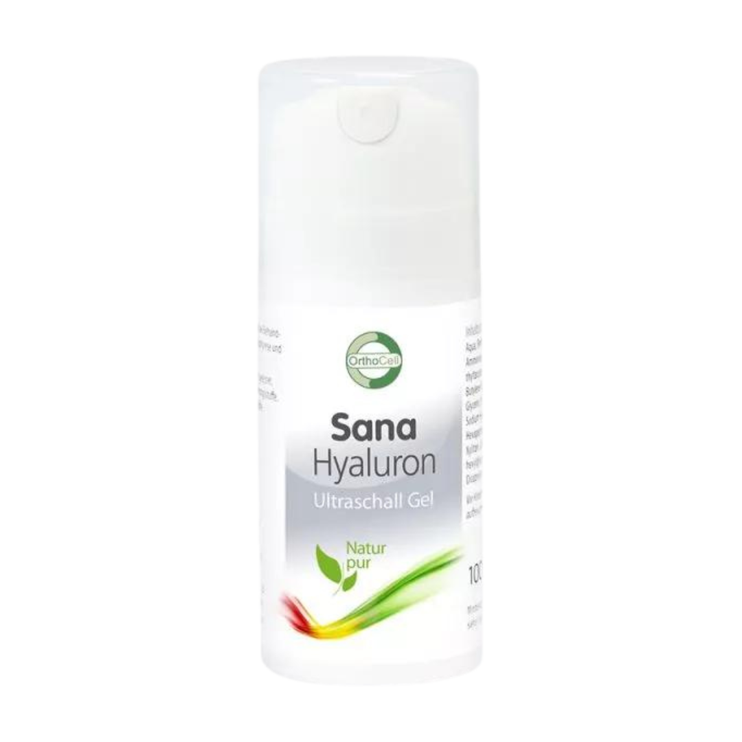 Sana Hyaluron Gel, Ultraschallgel mit Hyaluronsäure Sana Hyaluron Gel, Ultraschallgel mit Hyaluronsäure von OrthoCell AG