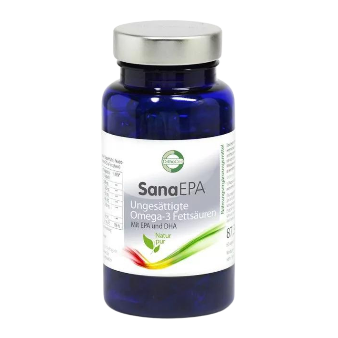 SanaEPA — Omega‑3 Fettsäuren EPA/DHA SanaEPA — Omega‑3 Fettsäuren EPA/DHA von OrthoCell AG