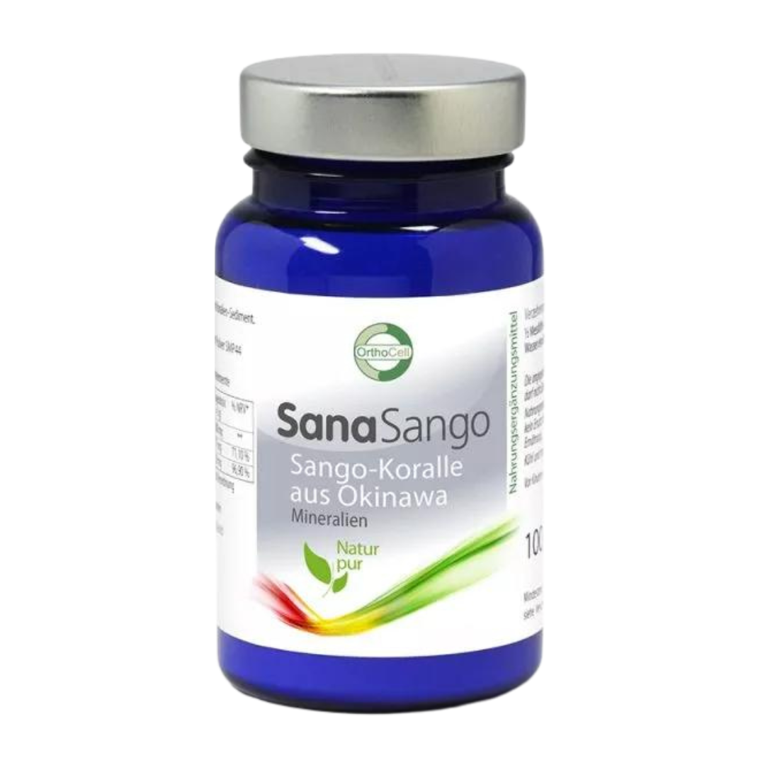 SanaSango, natürliche Mineralien aus der Meereskoralle SanaSango, natürliche Mineralien aus der Meereskoralle von OrthoCell AG