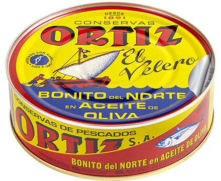Ortiz Bonito del Norte weißer Thunfisch in Olivenöl 600 gr. von Ortiz