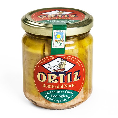 Ortiz Netter norditalienischer Thunfisch in extra nativem Olivenöl für (220 Gramm) von Ortiz