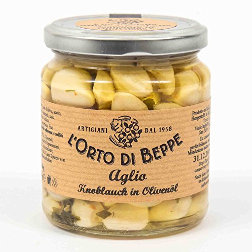 Knoblauch in Olivenöl 314 ml. - L'Orto di Beppe Knoblauch in Olivenöl 314 ml. - L'Orto di Beppe von Orto di Beppe