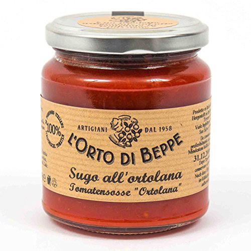 Tomatensosse 'Ortolana' 314 ml. - L'Orto di Beppe von Orto di Beppe