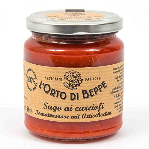 Tomatensosse mit Artischocken 314 ml. - L'Orto di Beppe von Orto di Beppe