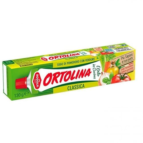 Tomatensouce Ortolina / Tomatenmark gewürzt mit Gemüse 130 gr. 10 Tuben Tomatensouce Ortolina / Tomatenmark gewürzt mit Gemüse 130 gr. 10 Tuben von Ortolina