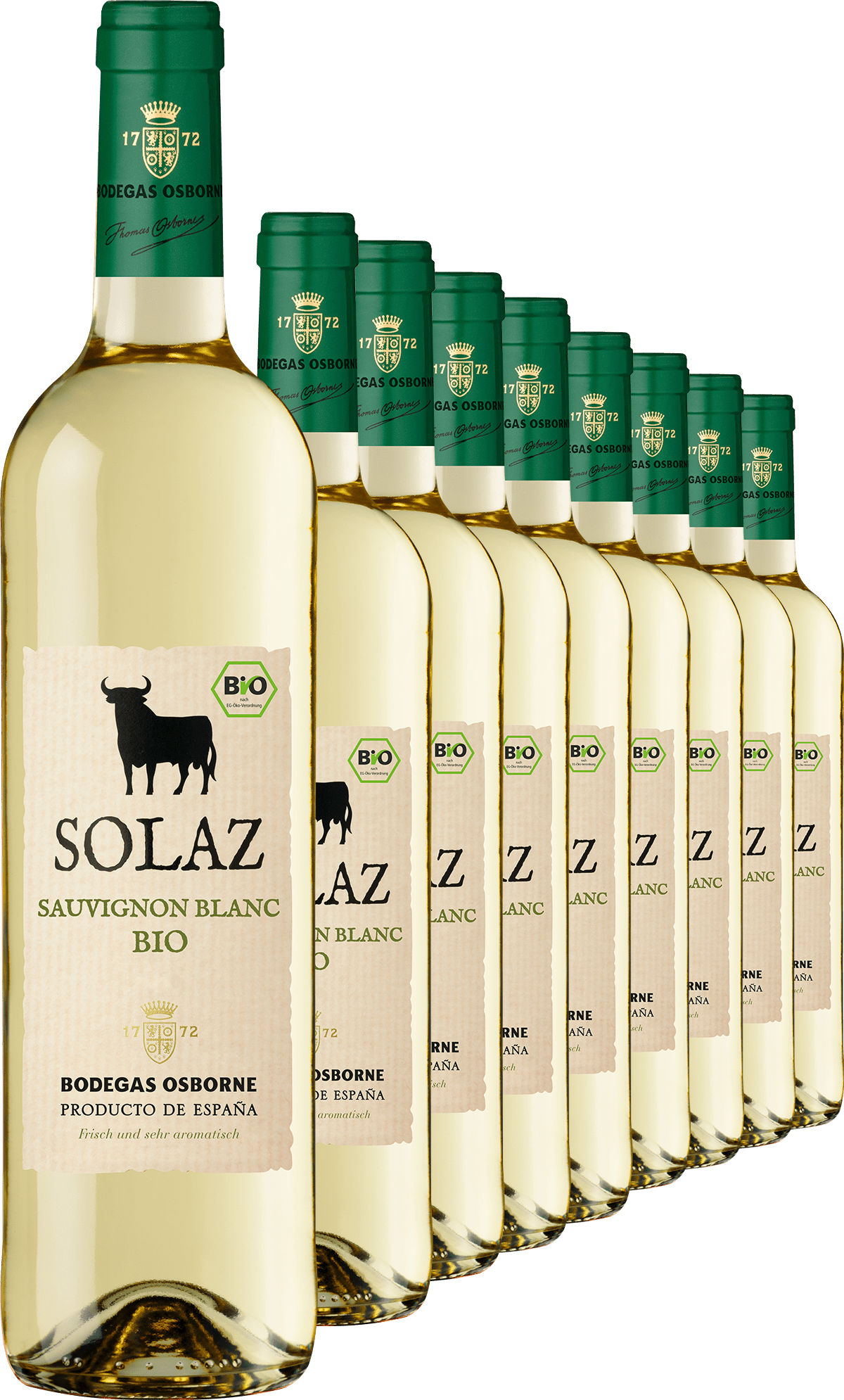 2020 Osborne Solaz Sauvignon Blanc – Bio im 9er-Vorratspaket von Osborne