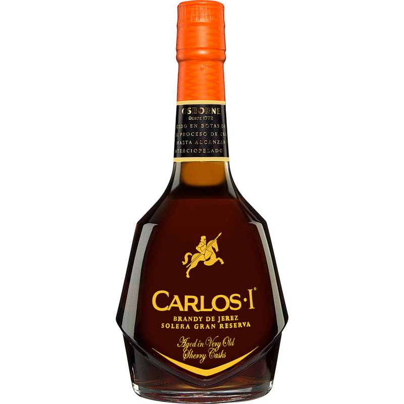 Brandy »Carlos I« Solera Gran Reserva - 0,7 L.  0.7L 40% Vol. Brandy aus Spanien von Osborne