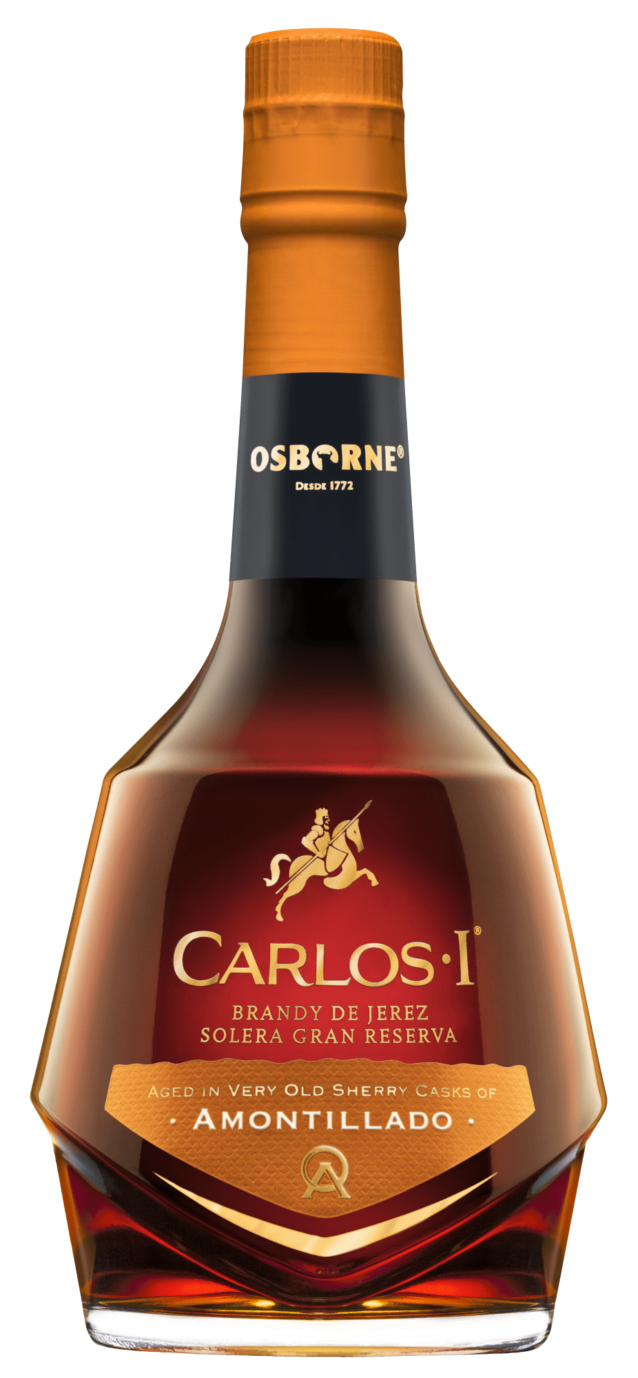 Carlos I »Amontillado« Brandy de Jerez Solera Gran Reserva Carlos I »Amontillado« Brandy de Jerez Solera Gran Reserva