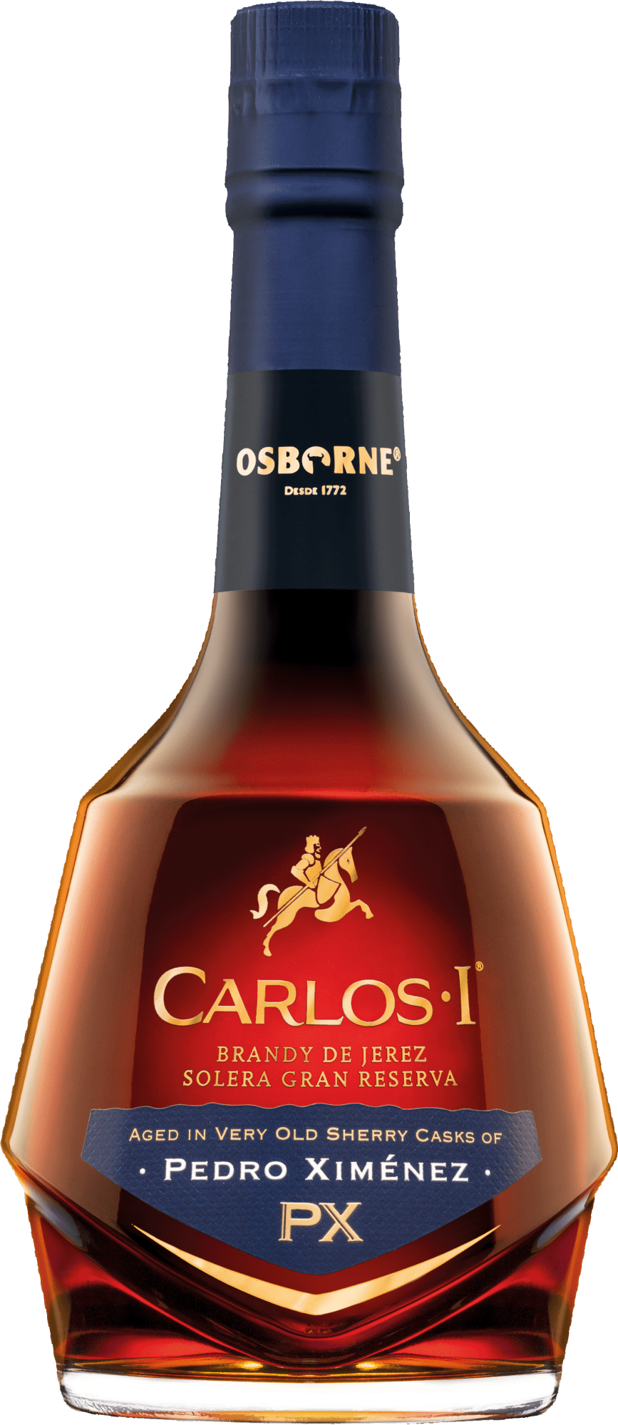 Carlos I Pedro Ximénez Brandy de Jerez Gran Reserva von Osborne