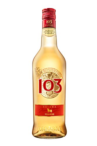Osborne 103 Etiqueta Blanca – Spanische Spirituose hergestellt nach dem Solera-Verfahren mit 30% vol. (1 x 0,7l) von Osborne