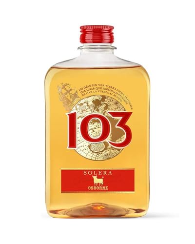 Osborne 103 Etiqueta Blanca – Spanische Spirituose hergestellt nach dem Solera-Verfahren mit 30% vol. (1 x 0,7l) von Osborne