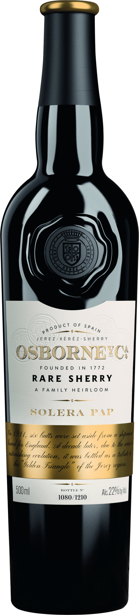 Osborne RARE Sherry Solera PAP (Est. 1911) von Osborne