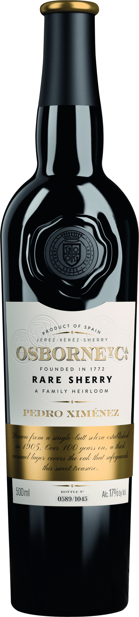 Osborne RARE Sherry Solera PX Viejo (Est. 1911) von Osborne