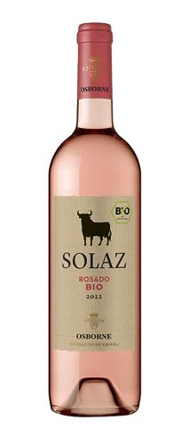 Osborne Solaz Rosado BIO Trocken - Fruchtiger Roséwein aus Spanien in Bio-Qualität mit 11% vol. (1 x 0,75l) von Osborne