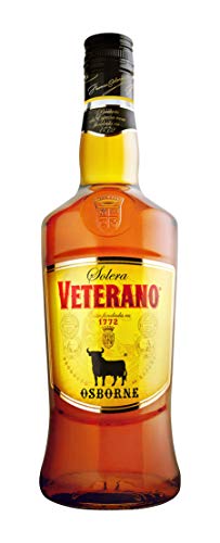 Osborne Veterano – Hochwertige Spirituose aus Spanien hergestellt nach dem Solera-Verfahren mit 30% vol. (1x 0,7l) von Osborne
