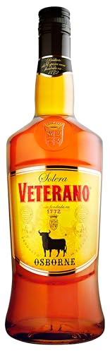 Osborne Veterano – Hochwertige Spirituose aus Spanien hergestellt nach dem Solera-Verfahren mit 30% vol. (1x 0,7l) von Osborne