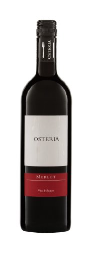 Osteria Merlot IGT Rotwein Bio trocken (6 x 0.75 l) von Osteria