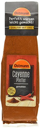 Ostmann Cayenne-Pfeffer gemahlen, 3er Pack (3 x 40 g) von Ostmann