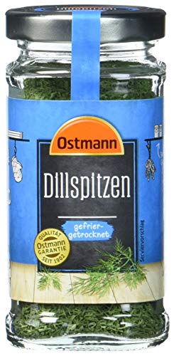 Ostmann Dillspitzen gefriergetrocknet, 4er Pack (4 x 9 g) von Ostmann Gewürze