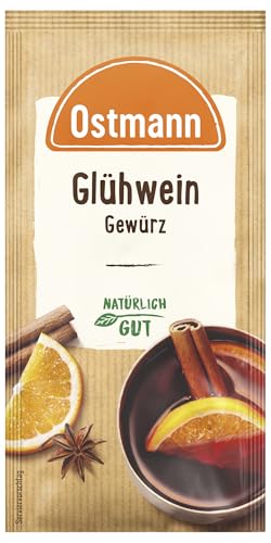 Ostmann Gewürze – Glühwein-Gewürz, Gewürzmischung für Glühwein, Punsch, Feuerzangenbowle & Kinderpunsch, ideal für die Winter- und Weihnachtszeit, vegan, 12 g (1er Pack) von Ostmann