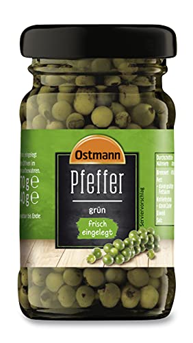 Ostmann Gewürze Grüner Pfeffer eingelegt, 70 g von Ostmann