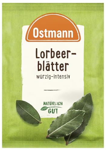 Ostmann Gewürze – Lorbeerblätter, getrocknete Gewürzpflanze zum Würzen und Einlegen von Fleisch, Fisch und vegetarischen Lebensmitteln aller Art, vegan, 5 g Ostmann Gewürze – Lorbeerblätter, getrocknete Gewürzpflanze zum Würzen und Einlegen von Fleisch, Fisch und vegetarischen Lebensmitteln aller Art, vegan, 5 g von Ostmann