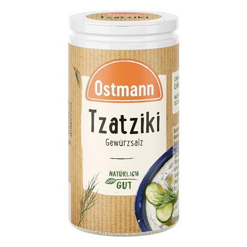 Ostmann Gewürze Tzatziki Gewürzsalz, 4er Pack (4 x 60 g) (Verpackungsdesign kann abweichen) von Ostmann