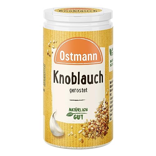 Ostmann Knoblauch geröstet, 4er Pack (4 x 40 g) (Verpackungsdesign kann abweichen) von Ostmann