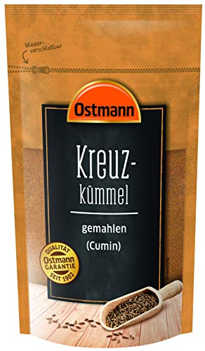 Ostmann Kreuzkümmel gemahlen 250 g, gemahlener Cumin, Kreuzkümmel-Pulver, für indische & asiatische Gerichte von Ostmann