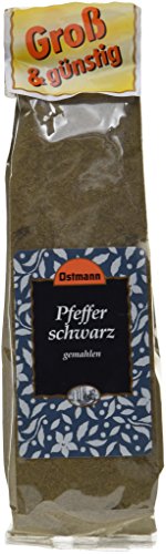 Ostmann Pfeffer schwarz gemahlen, 2er Pack (2 x 200 g) von Ostmann Gewürze