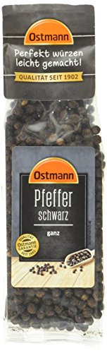 Ostmann Pfefferkörner schwarz (1 x 50 g) von Ostmann Gewürze