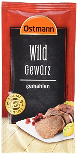Ostmann Wildgewürz gemahlen, 15er Pack (15 x 15 g) von Ostmann