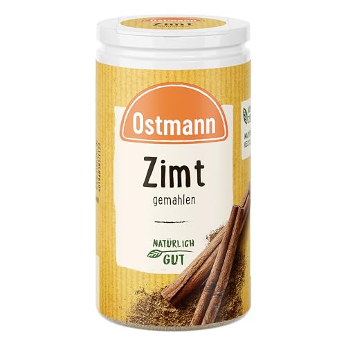 Ostmann Zimt gemahlen, 4er Pack (4 x 30 g) (Verpackungsdesign kann abweichen) von Ostmann