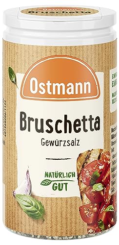 Ostmann Gewürze – Bruschetta Gewürzsalz, leckeres, mediterranes Gewürzsalz, auch für Tomatensalat und Pastasaucen (Verpackungsdesign kann abweichen) von Ostmann