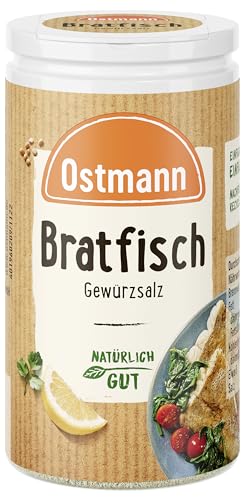 Ostmann Bratfisch Gewürzsalz, 4er Pack (4 x 50 g) (Verpackungsdesign kann abweichen) von Ostmann