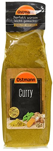 Ostmann Curry 2 x 200 g Currypulver indische Gewürz-Mischung, Curry-Gewürz, für leckeres indisches oder asiatisches Curry, Nudeln, Reis & Wok-Gemüse, Menge: 2 Stück von Ostmann