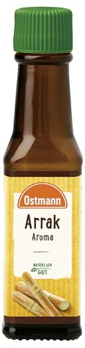 Ostmann Gewürze - Arrak-Aroma | Für raffinierten Geschmack in Kuchen, Desserts und Milchshakes | 100 % natürliche Zutaten | 20 ml im Fläschchen Ostmann Gewürze - Arrak-Aroma | Für raffinierten Geschmack in Kuchen, Desserts und Milchshakes | 100 % natürliche Zutaten | 20 ml im Fläschchen von Ostmann
