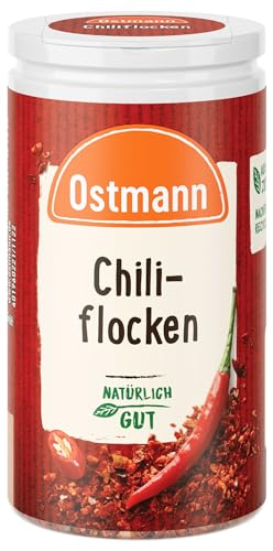 Ostmann Gewürze - Chiliflocken | Milde aromatische Schärfe für Fleisch- und Gemüsegerichte, Saucen und Dips | 30 g in der Dose Ostmann Gewürze - Chiliflocken | Milde aromatische Schärfe für Fleisch- und Gemüsegerichte, Saucen und Dips | 30 g in der Dose von Ostmann