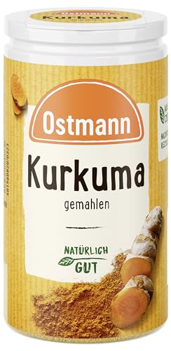Ostmann Gewürze - Kurkuma gemahlen | Perfektes Gewürz für Curry- und Reisgerichte | Verleiht Gerichte eine goldgelbe Farbe | Natürliche Zutaten | 40 g in der Streudose Ostmann Gewürze - Kurkuma gemahlen | Perfektes Gewürz für Curry- und Reisgerichte | Verleiht Gerichte eine goldgelbe Farbe | Natürliche Zutaten | 40 g in der Streudose von Ostmann