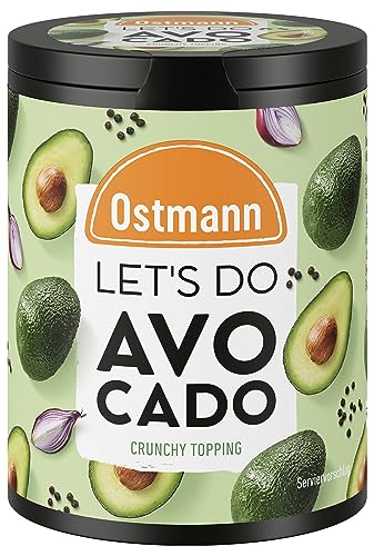 Ostmann Gewürze - Let's Do Avocado | Gewürzsalz für Avocado, Guacamole oder Bowls | Crunchy Topping mit Gewürzen, Kräutern und schwarzem Sesam | 70 g in recyclebarer Metalldose Ostmann Gewürze - Let's Do Avocado | Gewürzsalz für Avocado, Guacamole oder Bowls | Crunchy Topping mit Gewürzen, Kräutern und schwarzem Sesam | 70 g in recyclebarer Metalldose von Ostmann