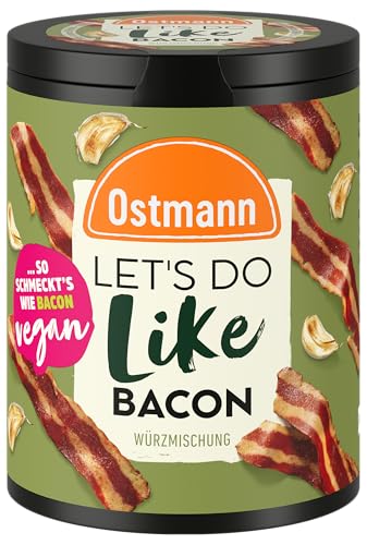 Ostmann Gewürze - Let's Do Like Bacon | Bacon-Geschmack für ungewürzte Fleischersatzprodukte | Gewürzsalz für Tofu und vegetarische/vegane Eintöpfe | 80 g in recyclebarer Metalldose Ostmann Gewürze - Let's Do Like Bacon | Bacon-Geschmack für ungewürzte Fleischersatzprodukte | Gewürzsalz für Tofu und vegetarische/vegane Eintöpfe | 80 g in recyclebarer Metalldose von Ostmann