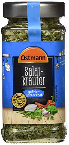 Ostmann Gewürze – Salatkräuter gefriergetrocknet, aromatischer Kräuter-Mix für Salate, Soßen und mehr, ideal auch für Geflügel und Fischgerichte, 24 g von Ostmann