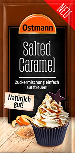 Ostmann Gewürze – Salted Caramel Zuckermischung, süß-salzige Mischung für Kekse, Gebäck und Desserts, 30 g im Beutel von Ostmann
