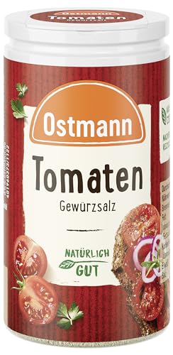 Ostmann Gewürze - Tomaten Gewürzsalz | Perfekt zum Würzen von Tomatensalat und Bruschetta | 60 g in der Streudose von Ostmann