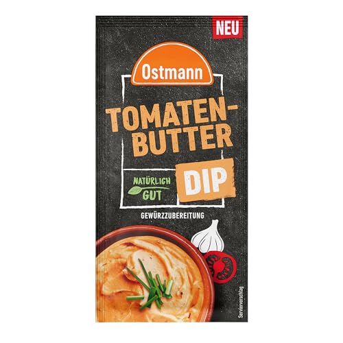 Ostmann Gewürze - Tomatenbutter Dip Gewürzmischung | Gewürz für selbstgemachte Tomatenbutter für Steaks, Grillfleisch, Grillgemüse | 100 % natürlichen Zutaten | 10 g im Beutel von Ostmann