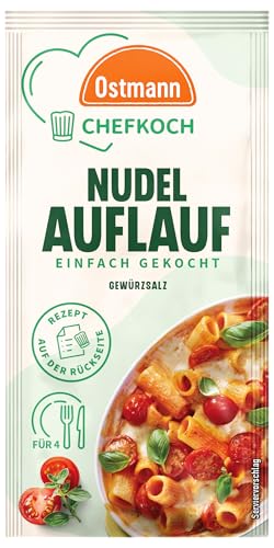 Ostmann Gewürze x Chefkoch - Nudelauflauf Gewürzsalz | Abgestimmt auf 4 Portionen | Inklusive Schritt-für-Schritt-Rezept und Mengenangaben | 10 g im Beutel Ostmann Gewürze x Chefkoch - Nudelauflauf Gewürzsalz | Abgestimmt auf 4 Portionen | Inklusive Schritt-für-Schritt-Rezept und Mengenangaben | 10 g im Beutel von Ostmann
