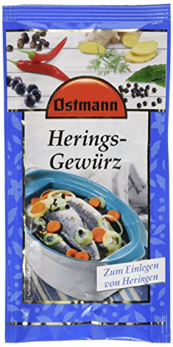 Ostmann Heringsgewürz zum Einlegen, 4er Pack (4 x 15 g) von Ostmann