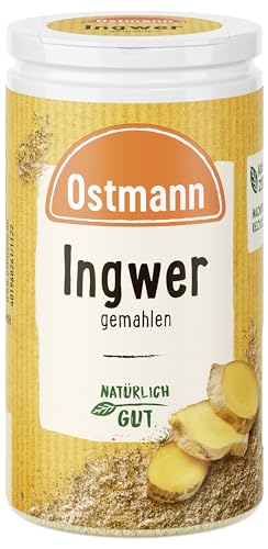 Ostmann Ingwer gemahlen, 4er Pack (4 x 30 g) (Verpackungsdesign kann abweichen) von Ostmann