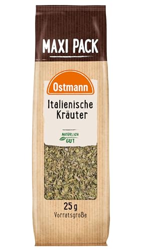 Ostmann Gewürze - Italienische Kräuter gerebelt | Mediterrane Kräutermischung zum Würzen von Tomatensauce, Gemüse- und Fleischgerichten | 25 g im Vorteilsbeutel Ostmann Gewürze - Italienische Kräuter gerebelt | Mediterrane Kräutermischung zum Würzen von Tomatensauce, Gemüse- und Fleischgerichten | 25 g im Vorteilsbeutel von Ostmann