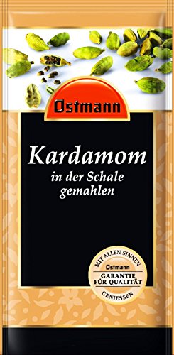 Ostmann KARDAMOM (7,5 g / in der Schale gemahlen) QUALITÄTS GARANTIE von Ostmann